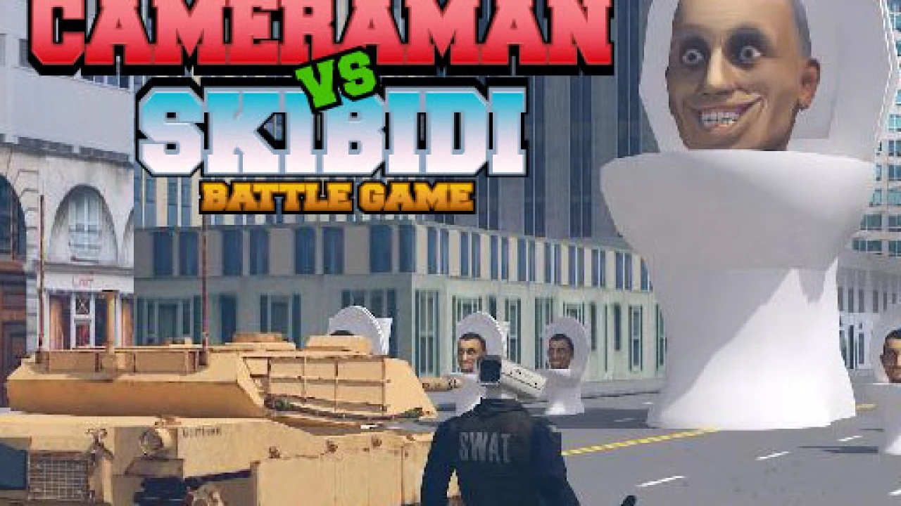 Cameraman Battles Skibidi in Action Packed Fun image