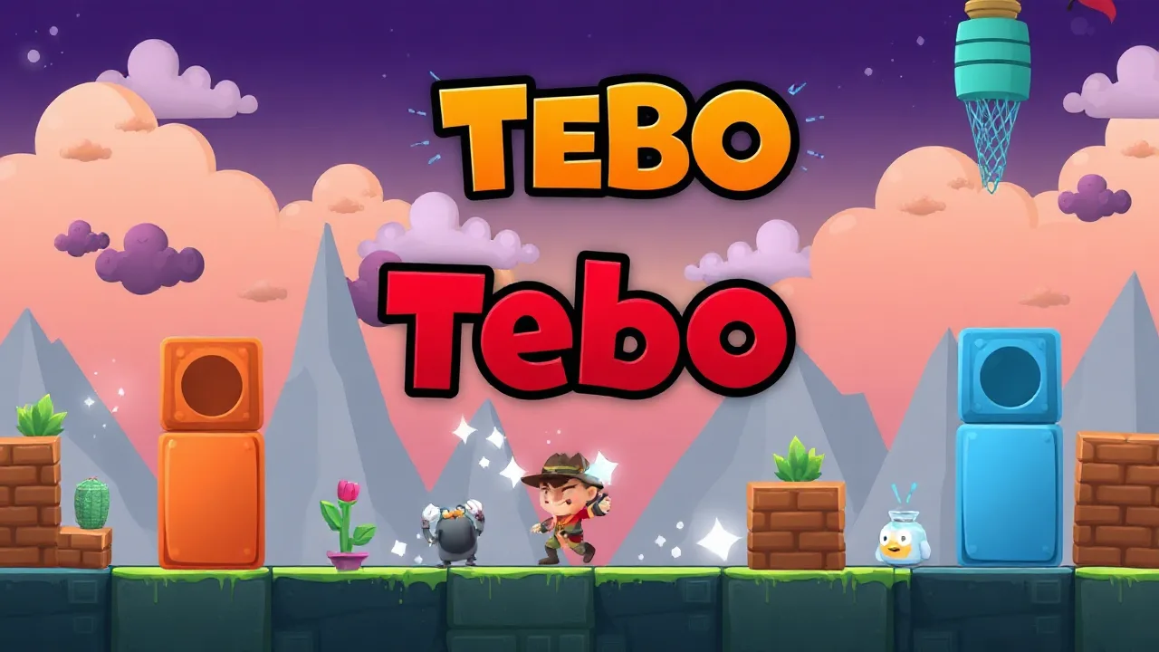 The Block-Breaking Adventure of Tebo image