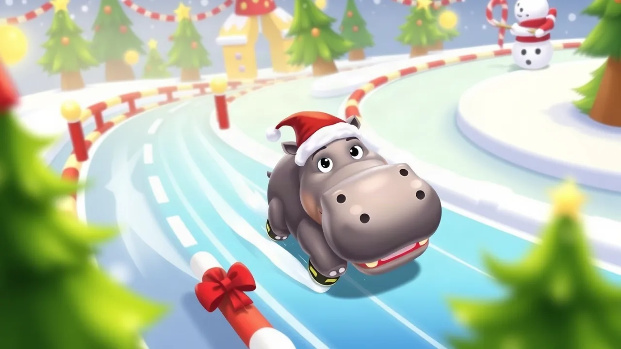Racing Through the Holidays with Hippo Christmas Calendar image