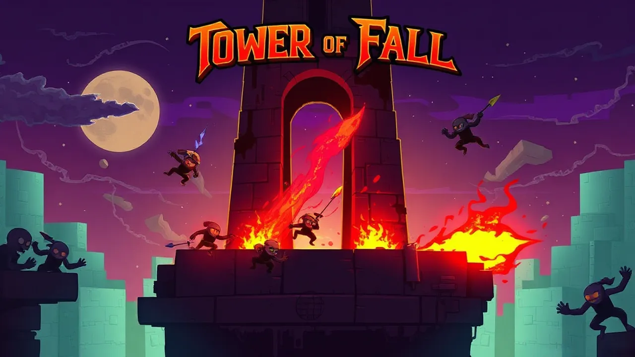 Conquer the Tower of Fall in this Zombie Arcade Challenge image