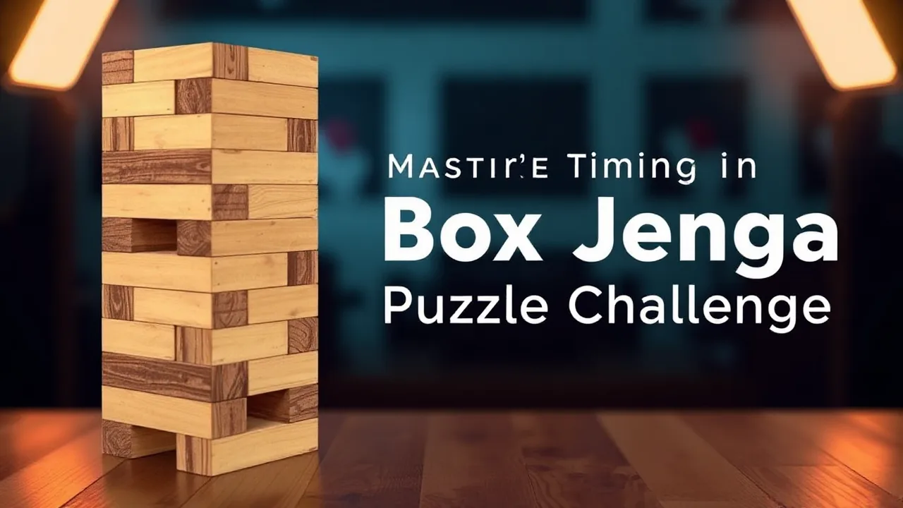 Master the Timing in Box Jenga Puzzle Challenge image