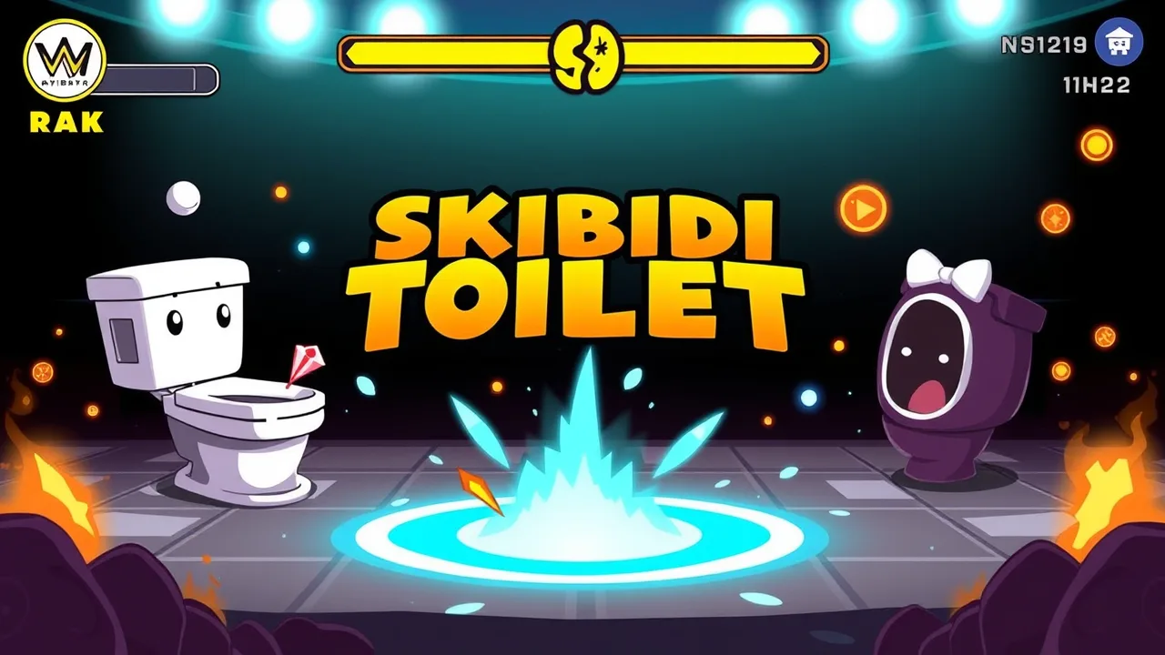 Play Skibidi Toilet Seasons 3 FNF Action Game Online image