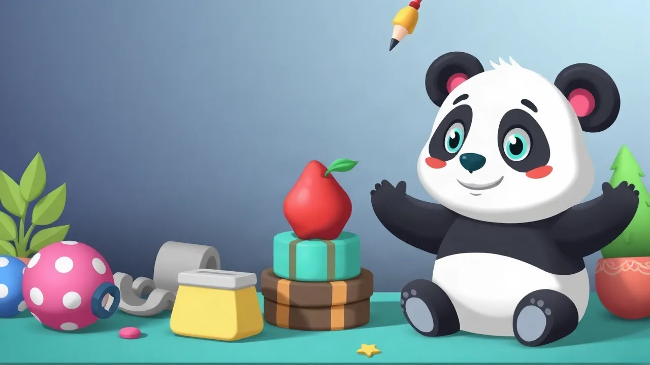 Fun Creative Crafts Await in Baby Panda Kids Crafts DIY image