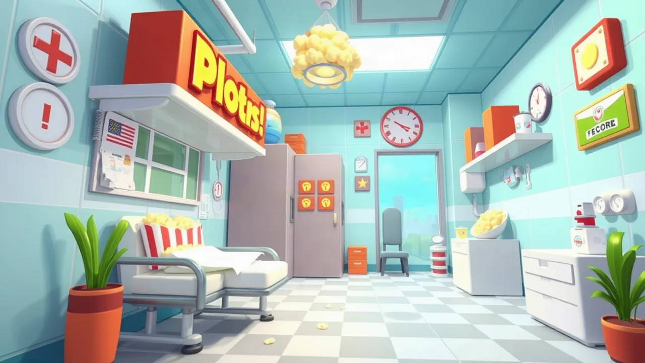 Popcorn Times: A Hospital Puzzle Challenge image