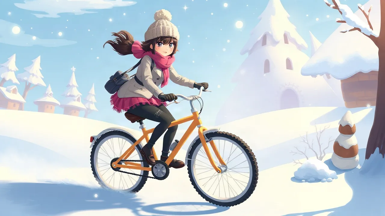 Winter Fashion and Bicycle Fun in Prinxy Winterella image