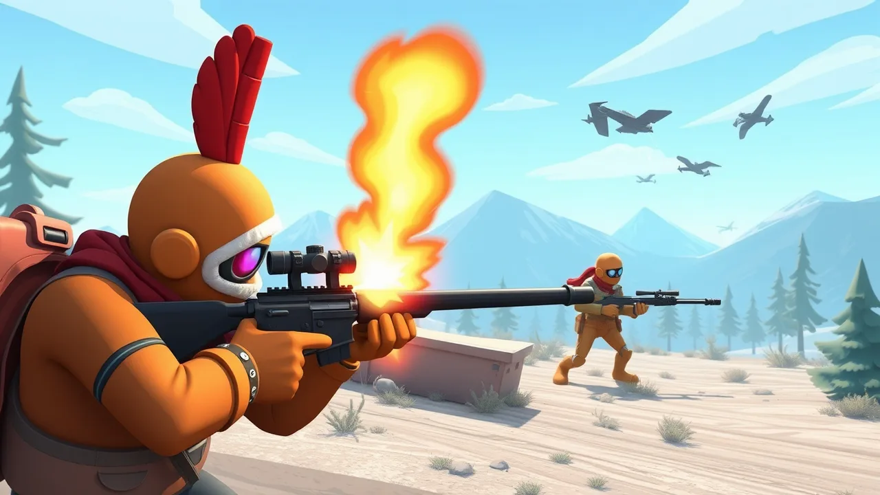 Epic Sniper Action in Skibidi Toilet vs Cameraman Sniper image