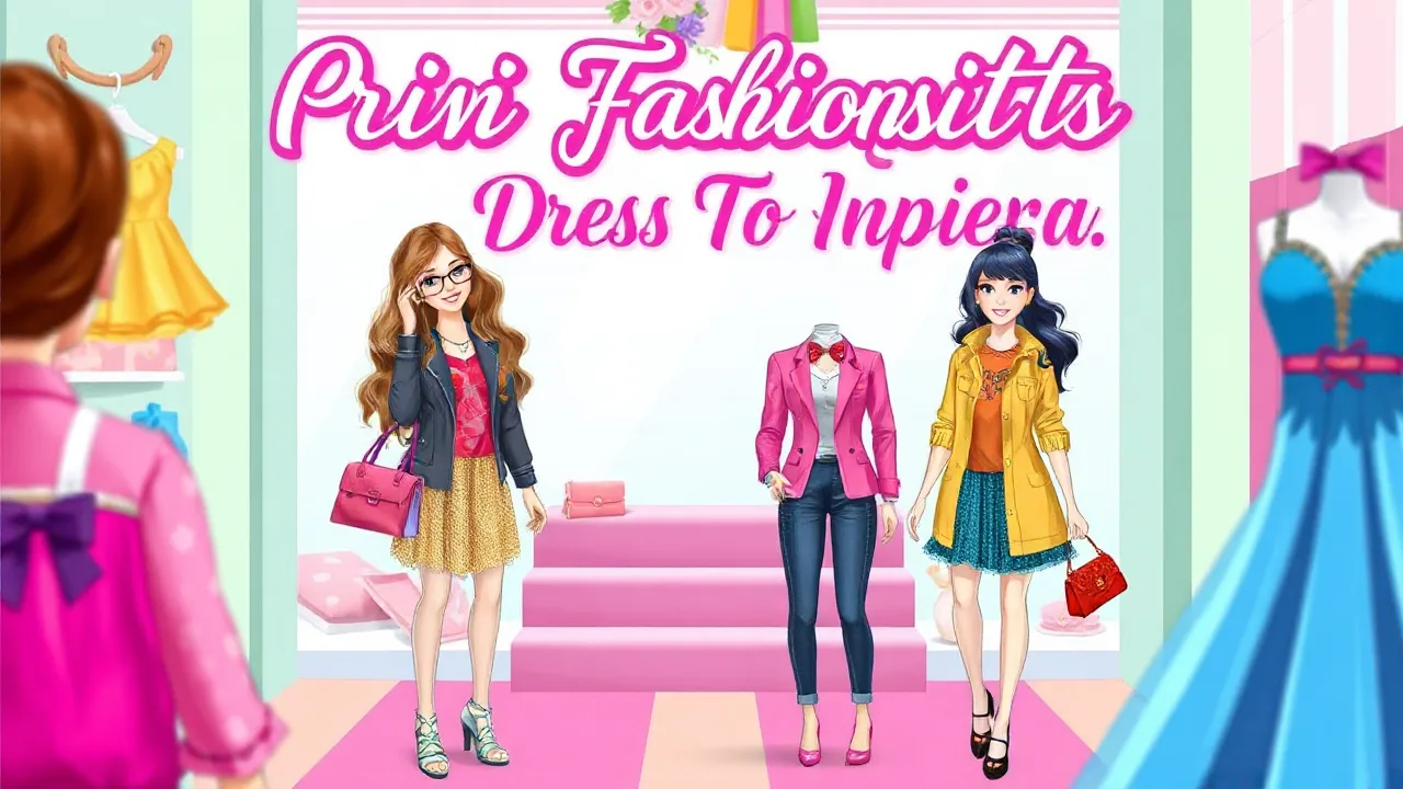Chic styling fun in Prism Fashionistas Dress To Impress image