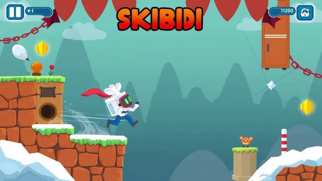 Play Skibidi Toilet Jumper and Jump to Victory image
