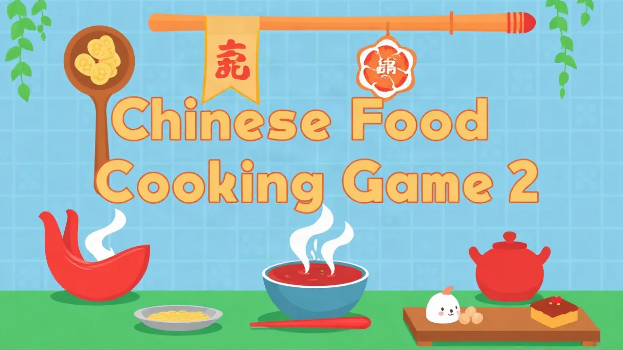 Chinese Food Cooking Game 2: A Fun Puzzle Challenge for Kids image