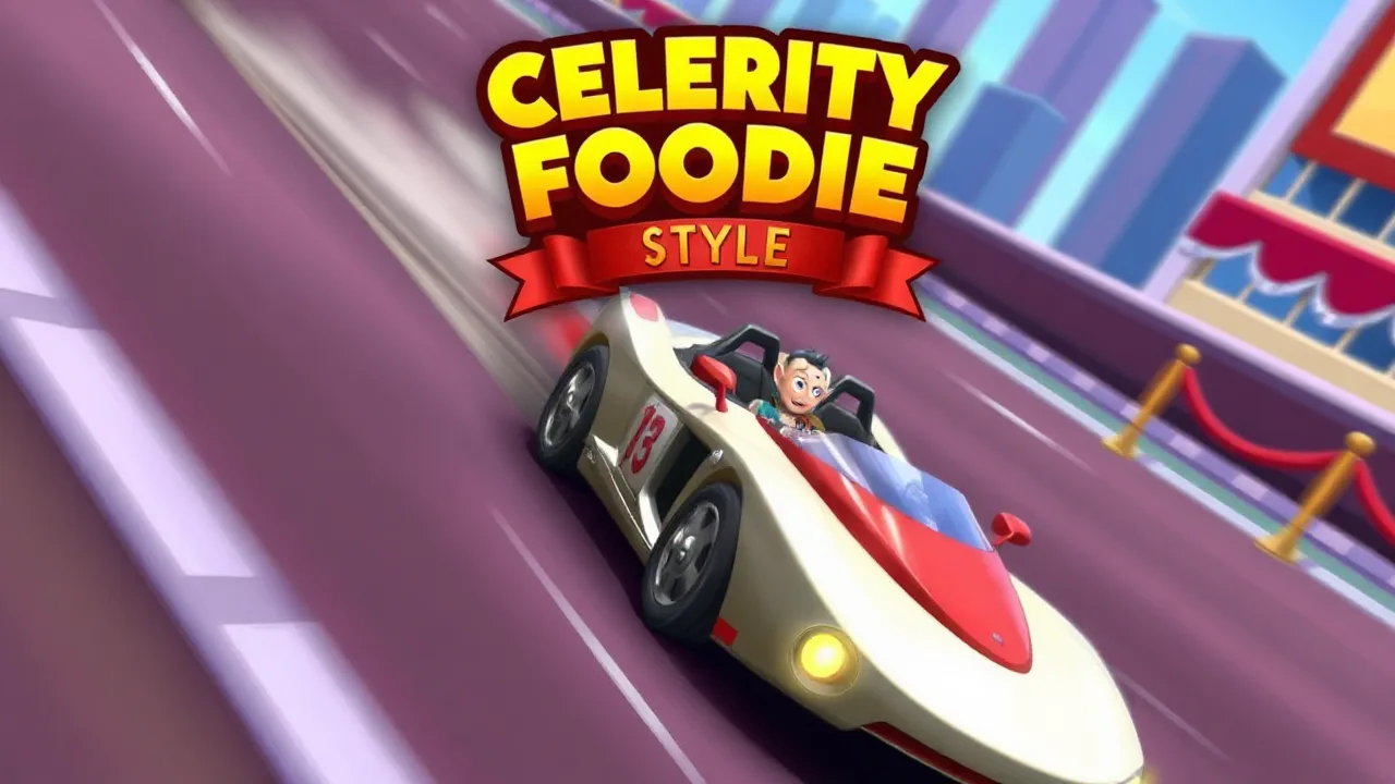 Race to Red Carpet Glamour in Celebrity Foodie Style image