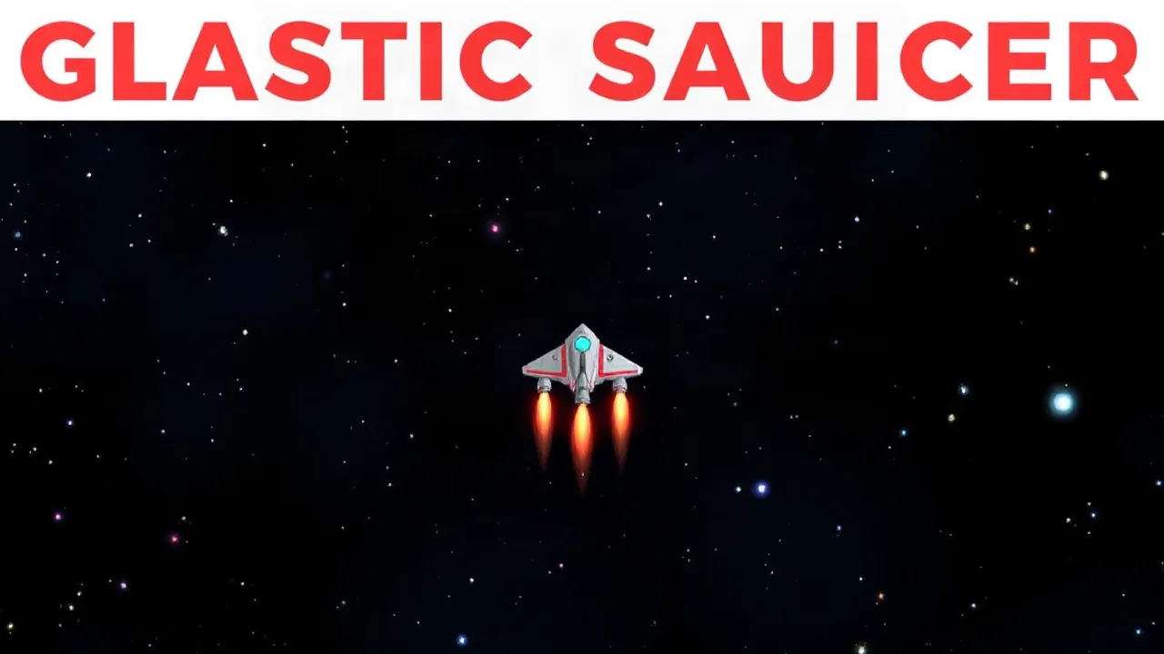 Blast Off in the Arcade Space Shooter Glactic Saucer image