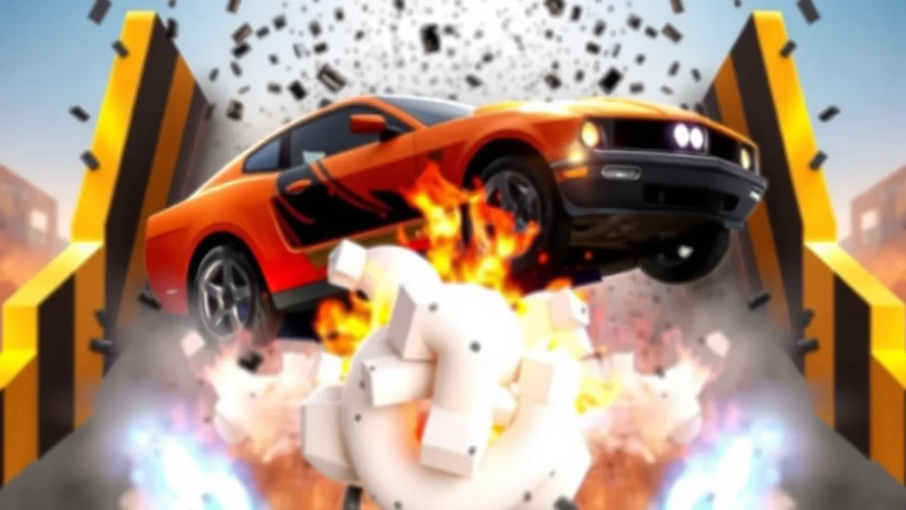 Unleash Chaos in the High-Octane Action of Car Smash image