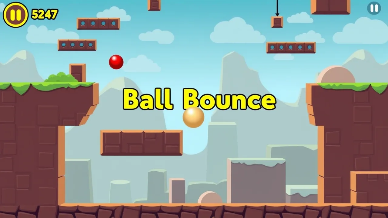 Ball Bounce Arcade Adventure: The Ultimate Test of Precision image
