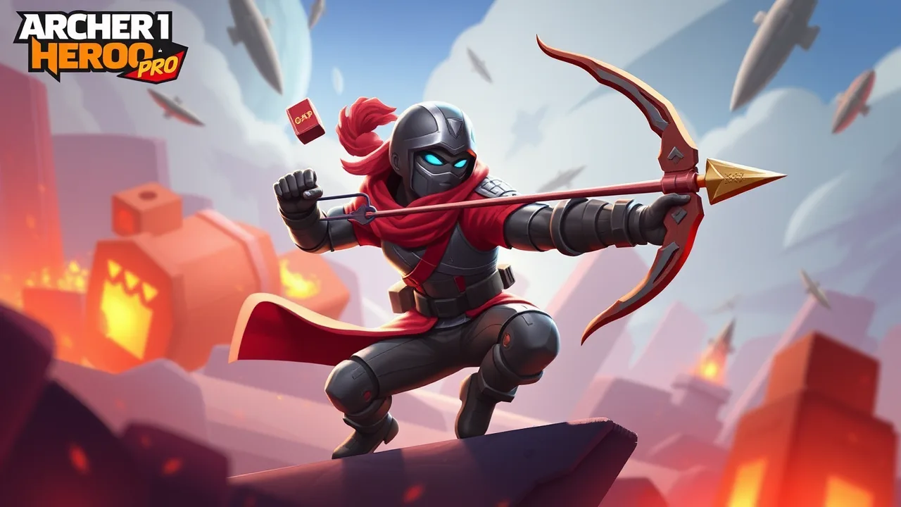 Superhero Warrior Rises in Archer Hero Pro image