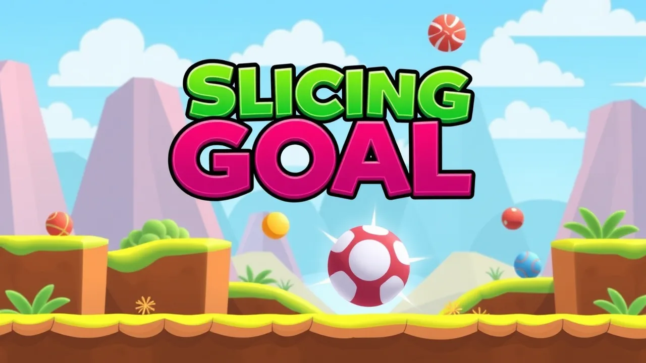 Slicing Goal: A Fun Arcade Game Experience image