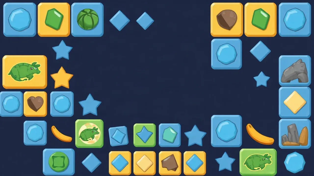 Pair Matching Puzzle 2D Offers a Satisfying 2D Brain Teaser image