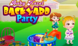 Baby Hazel Backyard Party