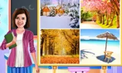 Baby Taylor Learn Seasons background