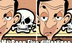 Mr Bean Five Difference Challenge