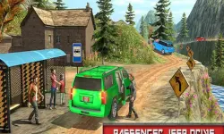 Jeep Passeger Offroad Mountain Simulation Game