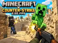 Minecraft × Counter Strike: 2.5D FPS