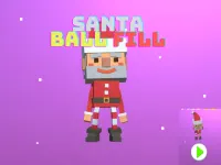 Santa Ball Fill 3D