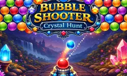 Bubble Shooter Crystal Hunt