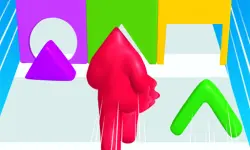 Shape Transform Blob Racing