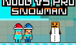 Noob vs Pro Snowman