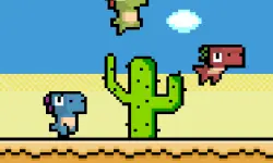 Pixel Dino Run