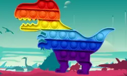 Dinosaur Pop It Jigsaw