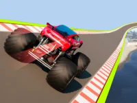 Monster Truck Sky Racing background