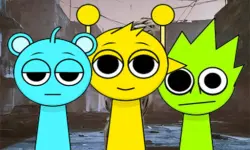 Sprunki Theft Auto 2025 background