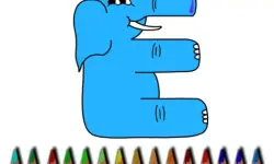 Letters Coloring Book