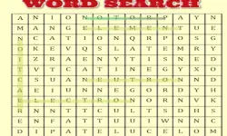 Word search html5