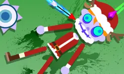 Kick The Santa Christmas Buddy