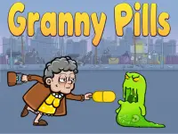 Granny Pills: Defend Cactuses background