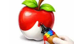 Easy Apple Coloring Book