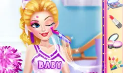 Vampire Princess Cheerleader Girl