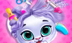 Pets Grooming Bubble Party