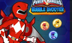 Power Rangers Bubble Shoot Puzzle