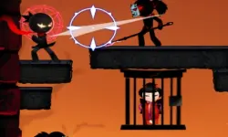 Ninja Stickman Warrior HTML5