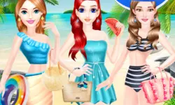 Fashion Girls Beach Swimsuit