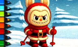 Easy Coloring Labubu Time