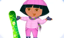 Dora Ski Dress up