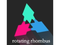 rotating triangle background