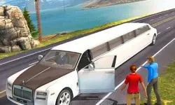 Limousine Taxi Driving Game