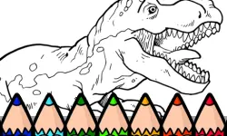 Dinos Coloring Book