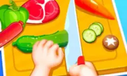 Kids Happy Kitchen Game
