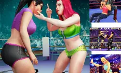 Women Wrestling Fight Revolution: Fighting Games